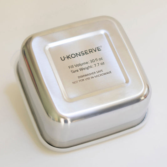 Square To Go Lonchera Acero Inoxidable 900 mL