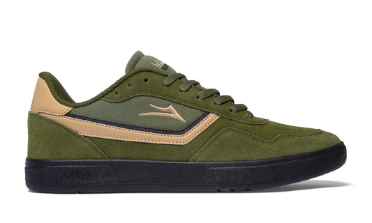 TERRACE OLIVE SUEDE