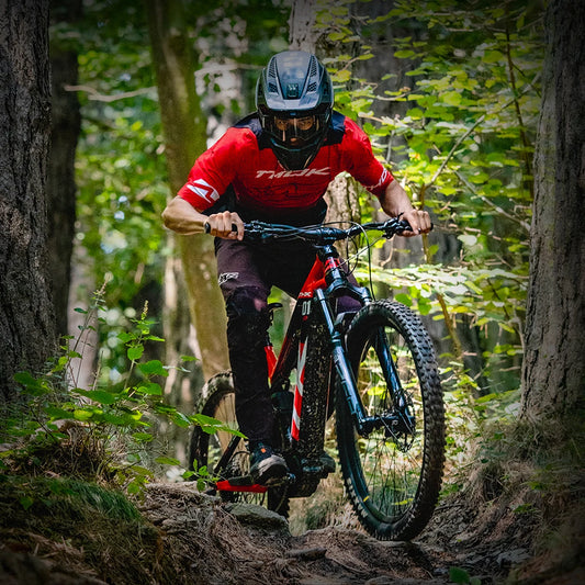 THOK TK01 R | E-Bike MTB · Shimano EP8 85Nm · 630Wh · RockShox ZEB 170mm