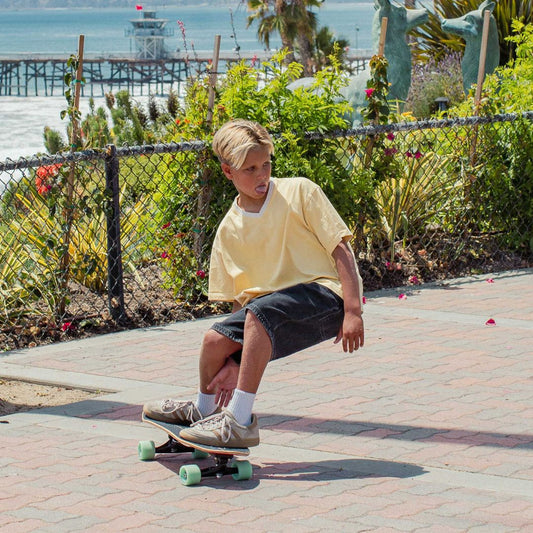 Carver Wavy Davy 28" Mini Surfskate con Ejes C5 Hollow