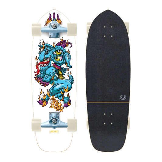 Carver Yago Fire Goat 30,75" | Surfskate Completo CX | Yago Dora Signature Series