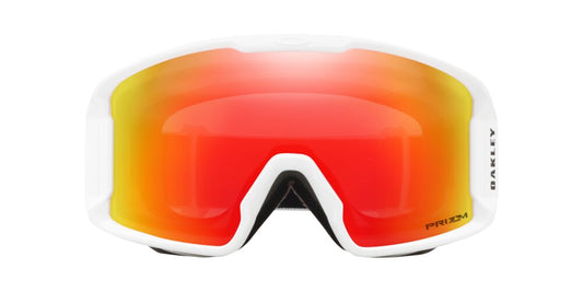 Oakley Line Miner M – Antiparras de Snowboard | Matte White / Prizm Snow Torch Iridium