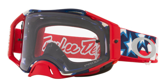 AIRBRAKE MX RED BANNER TROY LEE DESIGNS SERIES GOGGLES