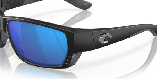 TUNA ALLEY MATTE BLACK BLUE MIRROR POLARIZED 580G