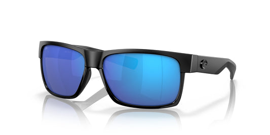 HALF MOON SHINY BLACK BLUE MIRROR POLARIZED 580G