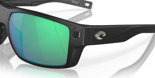 Costa Diego | Matte Black Green Mirror | Lentes Polarizados 580G