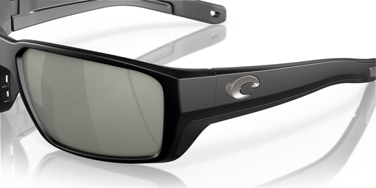 Costa Fantail PRO | Matte Black Gray Silver Mirror | Lentes Polarizados 580G