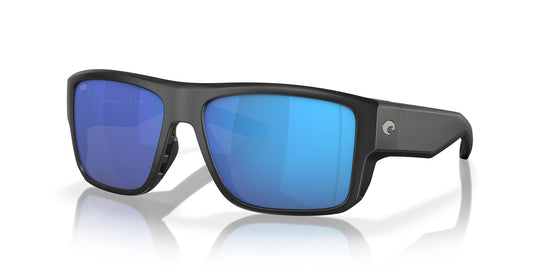 TAXMAN MATTE BLACK BLUE MIRROR POLARIZED 580G