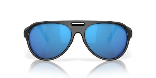 GRAND CATALINA MATTE BLACK BLUE MIRROR POLARIZED 580G