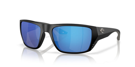 FINLET MATTE BLACK BLUE MIRROR POLARIZED 580G