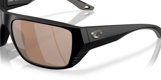 Costa Finlet | Matte Black Copper Silver Mirror | Lentes Polarizados 580G