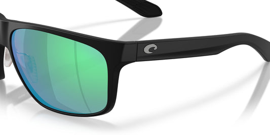 Costa Trades | Matte Black Green Mirror | Lentes Polarizados 580G
