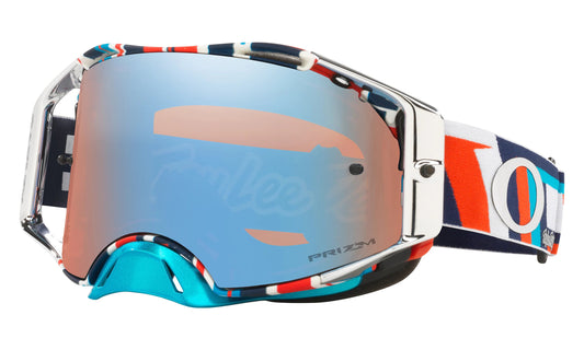 AIRBRAKE MX TROY LEE DESIGNS QUATTRO RWB PRIZM MX SAPPHIRE IRIDIUM