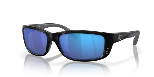 ZANE MATTE BLACK BLUE MIRROR POLARIZED 580G