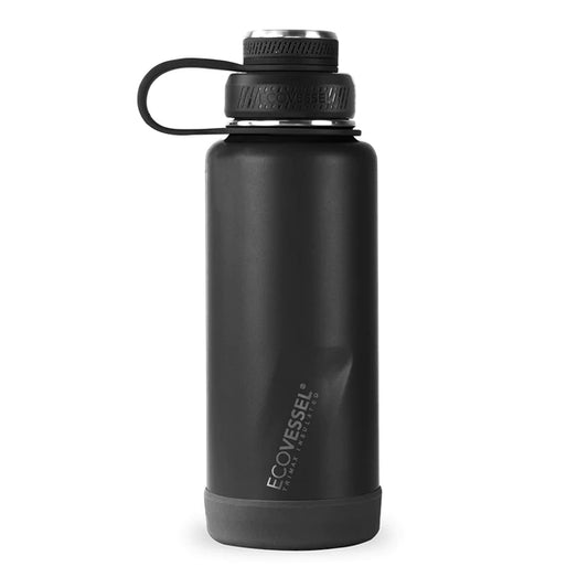 BOULDER TERMO ACERO INOXIDABLE TRIMAX CON INFUSOR BLACK SHADOW 32oz/946ml