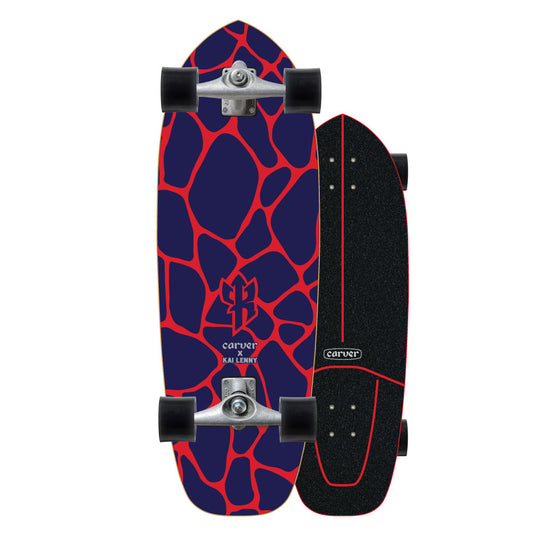 KAI LENNY LAVA 31" SURFSKATE COMPLETE CX