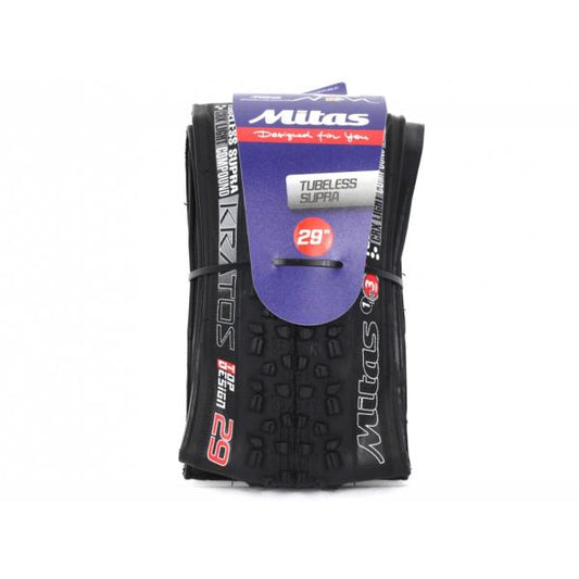 CUBIERTA MTB XC MITAS KRATOS TUBELESS SUPRA TD TEXTRA 29x2.25