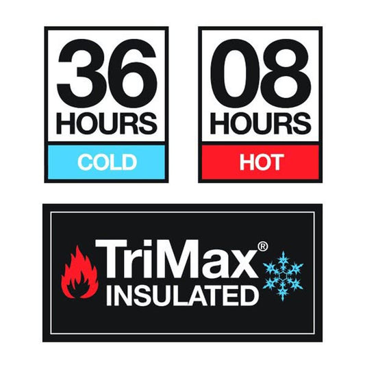 PERK TERMO ACERO INOXIDABLE TRIMAX BLACK SHADOW 16 oz/ 473ml