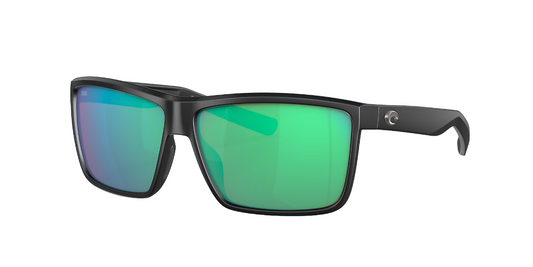 RINCONCITO MATTE BLACK GREEN MIRROR POLARIZED 580G