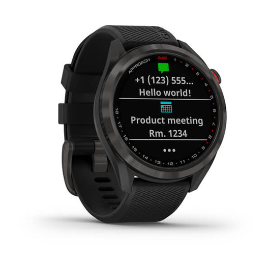 APPROACH S42 GOLF GUNMETAL BLACK
