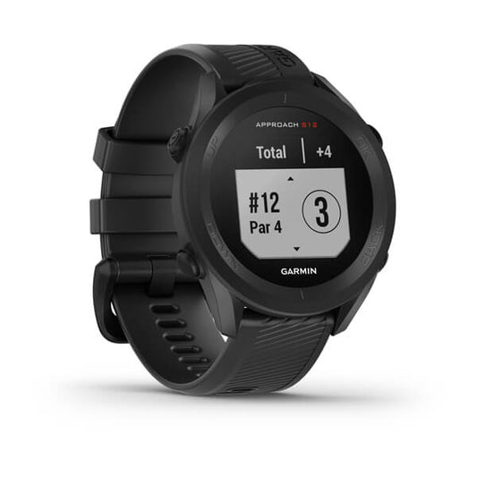 Garmin Approach S12 Black – Reloj GPS de Golf con +42.000 Campos