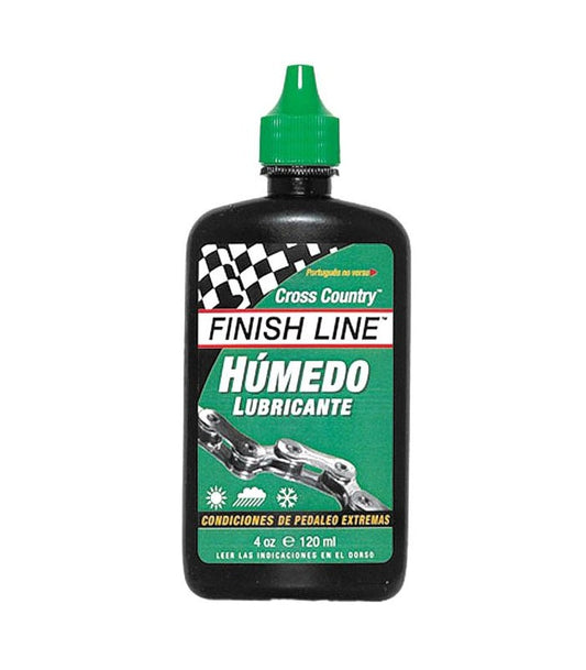 CROSS COUNTRY FINISH LINE LUBRICANTE DE CADENA HUMEDO 4oz 120 ml