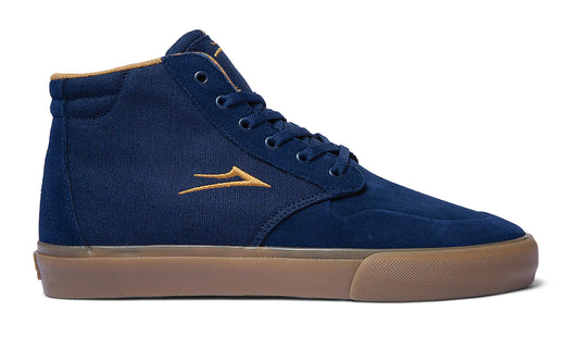 RILEY 3 HIGH NAVY/GUM SUEDE