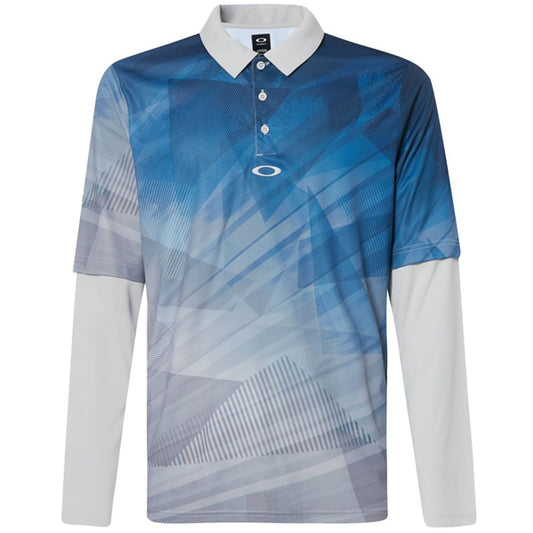 GRAPHIC GOLF POLO LS
