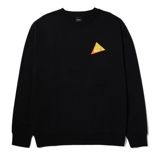 HUF SKEWED TRIPLE TRIANGLE CREWNECK