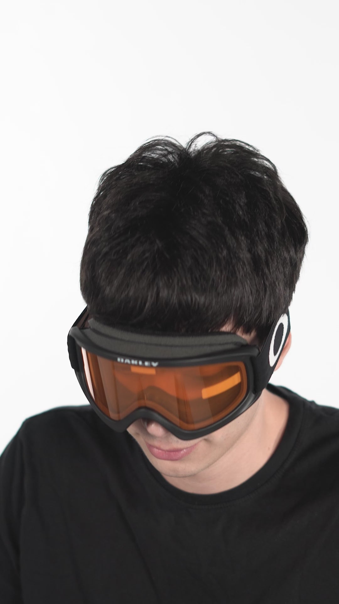 Oakley O-Frame 2.0 Pro S | Antiparras Snow Juvenil Matte Black / Persimmon