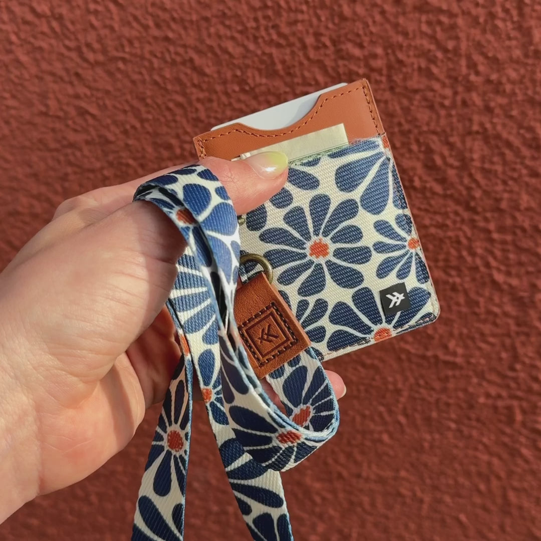 VERTICAL WALLET OLIVE