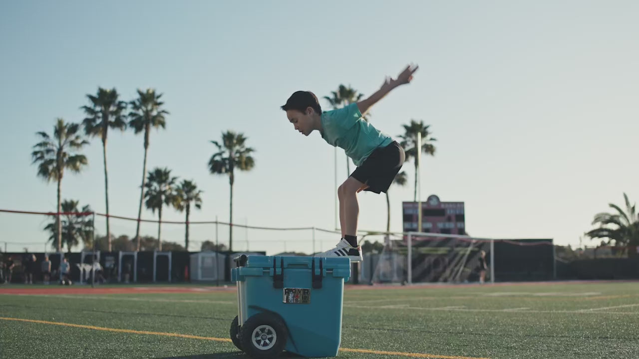 ROLLR 60 WHEELED COOLER COPPER