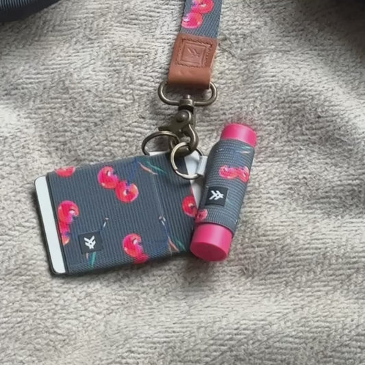 Porta Bálsamo Labial Thread con llavero - Lip Balm Holder