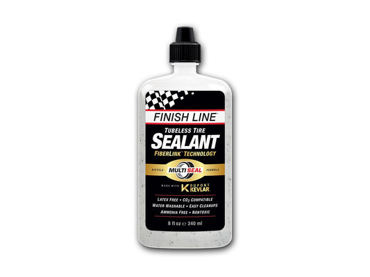 SELLADOR DE NEUMATICOS TUBELESS FINISH LINE TIRE SEALANT 8oz 240 ml