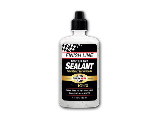 SELLADOR DE NEUMATICOS TUBELESS FINISH LINE TIRE SEALANT 4oz 120 ml