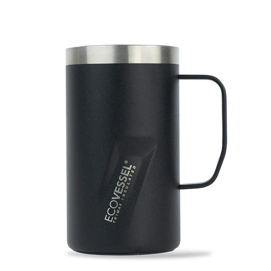 TRANSIT TAZA ACERO INOXIDABLE TRIMAX CON TAPA BLACK SHADOW 16 oz/ 473ml